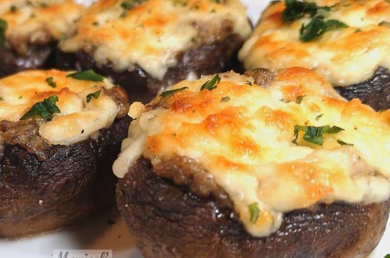 Stuffed Mushrooms with Bay Scallops - Maricels Recipes Home Cooking