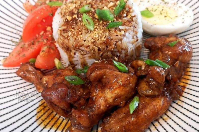 Chicken Wings AdoboFilipino Style Maricels Recipes Home Cooking