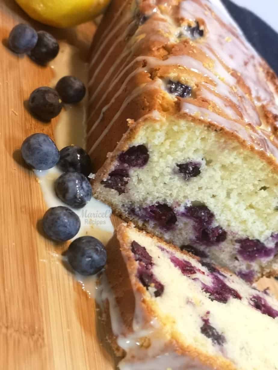 Blueberry Lemon Olive Oil Cake Aria Art