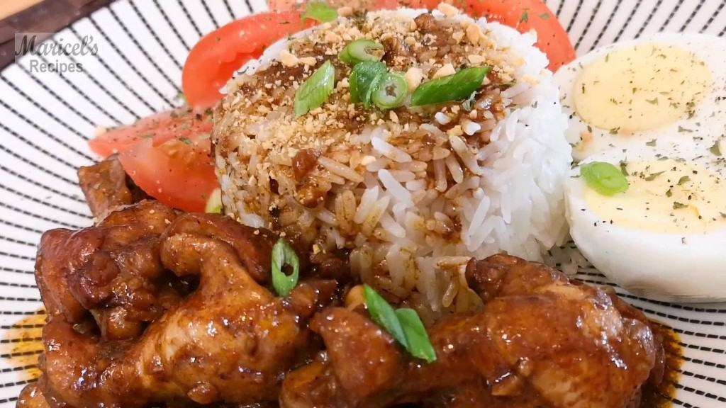 Chicken Wings AdoboFilipino Style Maricels Recipes Home Cooking