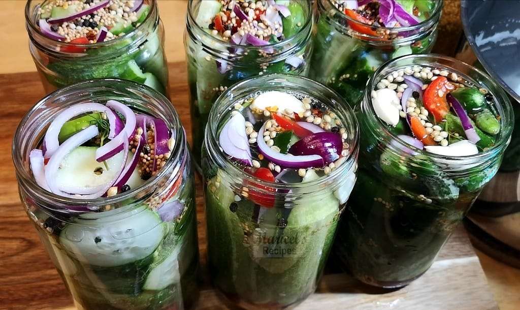 Quick and Easy Refrigerator Pickled Cucumbers Maricels Recipes Home