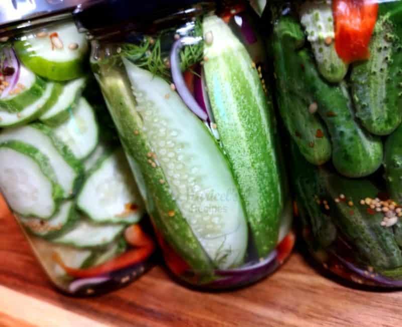 Quick and Easy Refrigerator Pickled Cucumbers Maricels Recipes Home