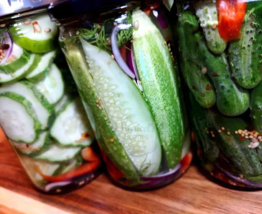 Quick and Easy Refrigerator Dill Pickles Maricels Recipes