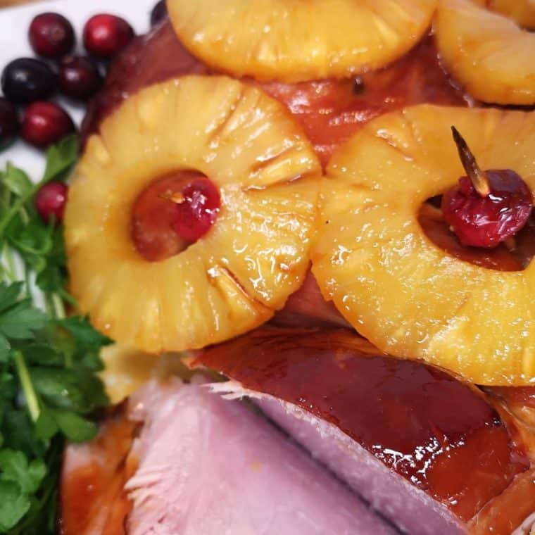 Pineapple Maple Glazed Ham Maricels Recipes Home Cooking