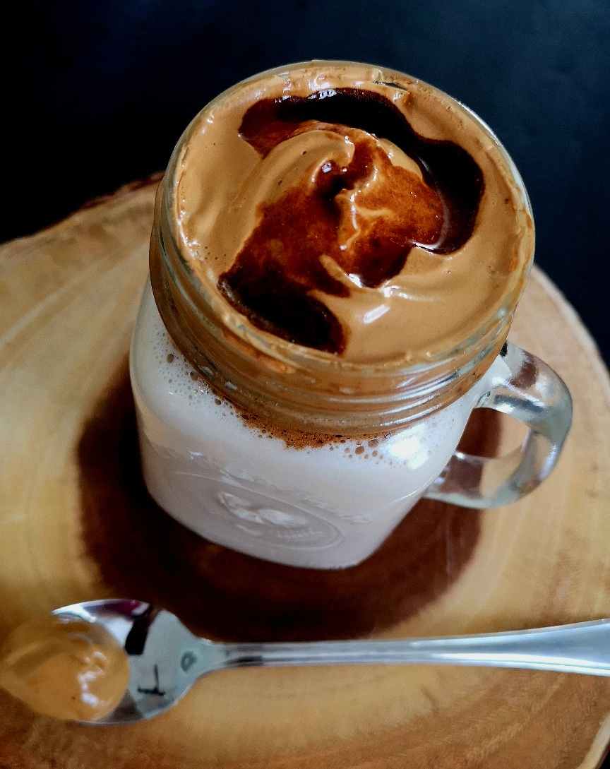 French Vanilla Dalgona Coffee