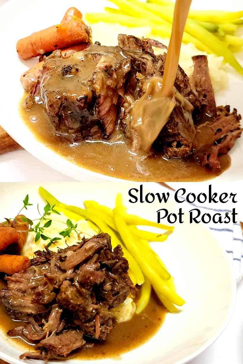 Slow Cooker Pot Roast With Gravy