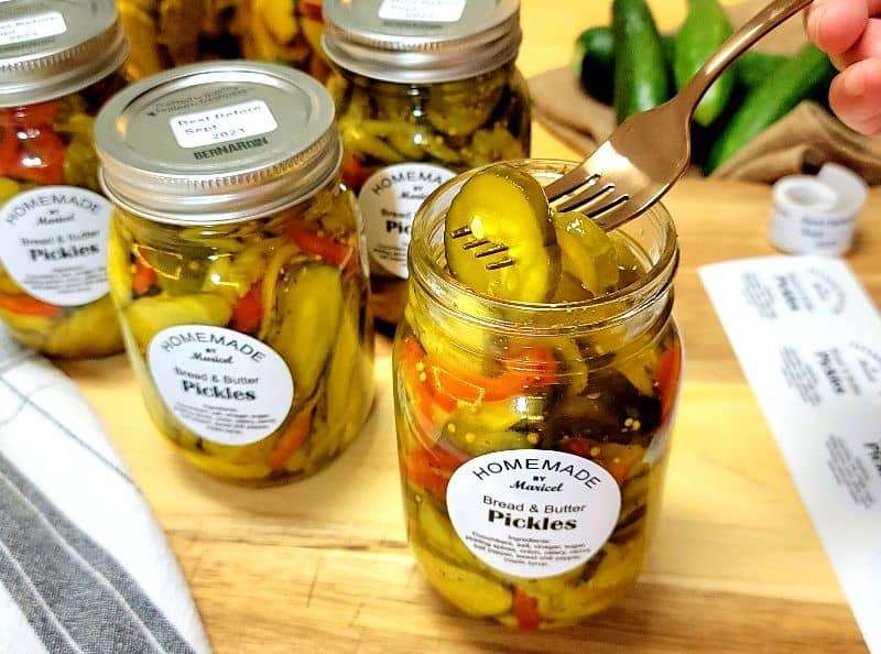 Bread And Butter Pickles (Canning Or Refrigerator)