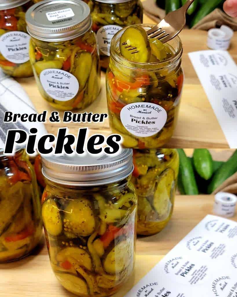 Bread And Butter Pickles (Canning Or Refrigerator)